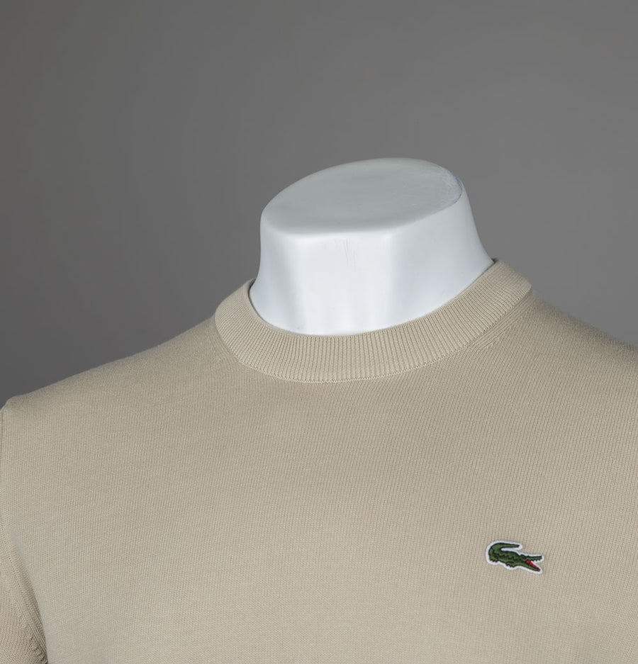 Lacoste Organic Cotton Sweater Beige