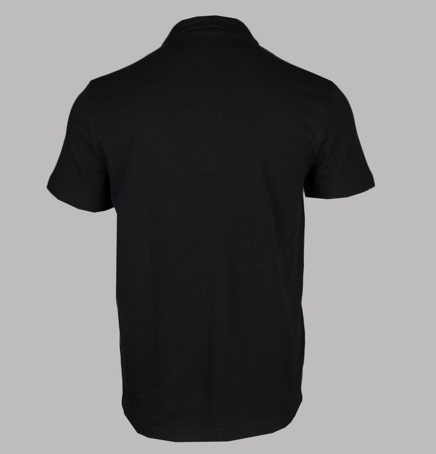 Lacoste Regular Fit Logo Trim Polo Shirt Black