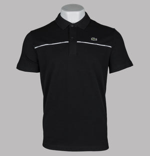 Lacoste Regular Fit Logo Trim Polo Shirt Black