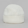 Lacoste Ribbed Wool Beanie White