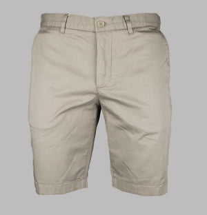 Lacoste Slim Fit Stretch Cotton Chino Shorts Beige