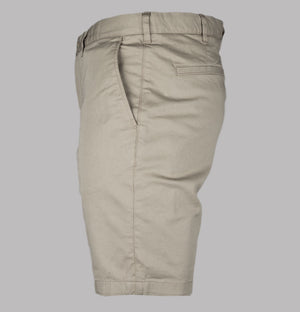 Lacoste Slim Fit Stretch Cotton Chino Shorts Beige