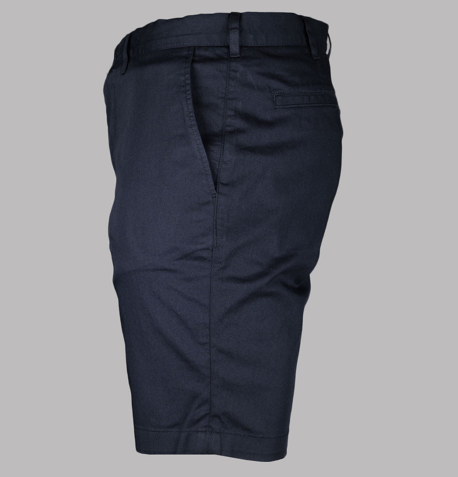 Lacoste Slim Fit Stretch Cotton Chino Shorts Navy