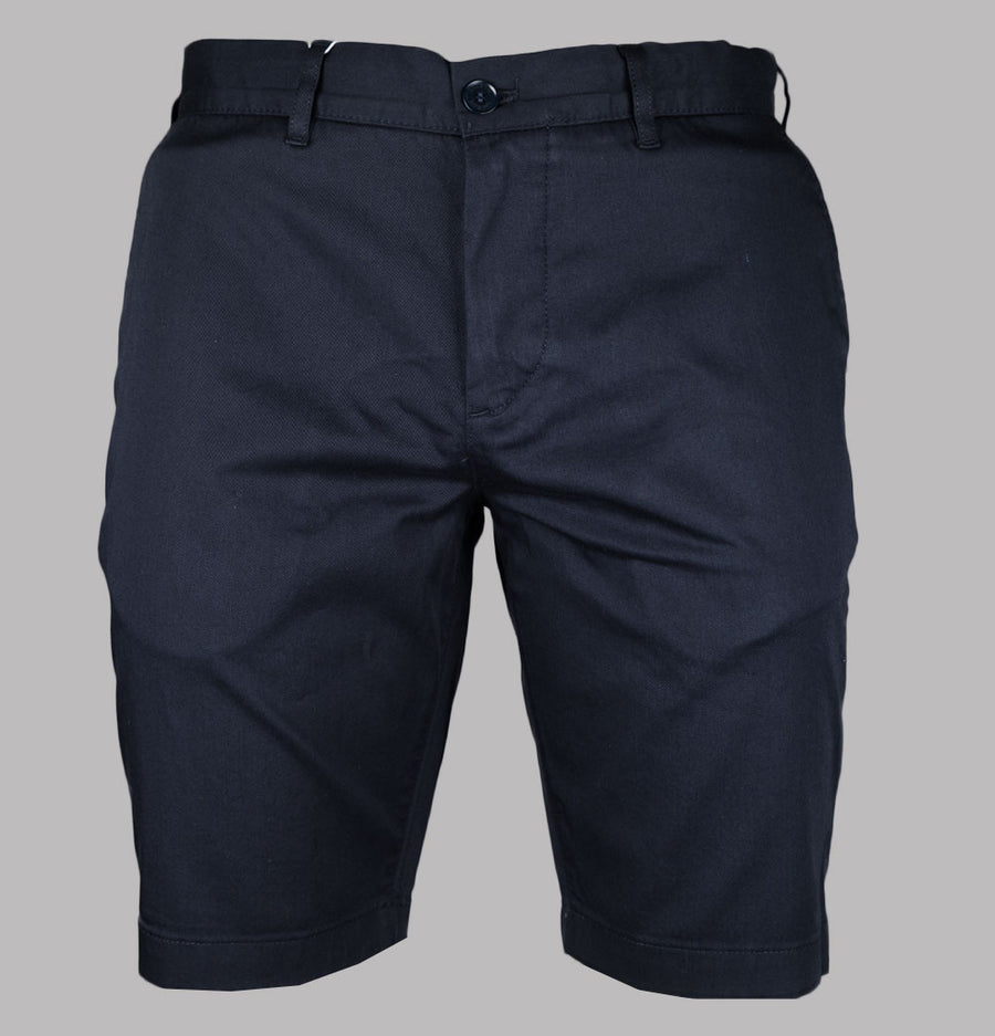 Lacoste Slim Fit Stretch Cotton Chino Shorts Navy