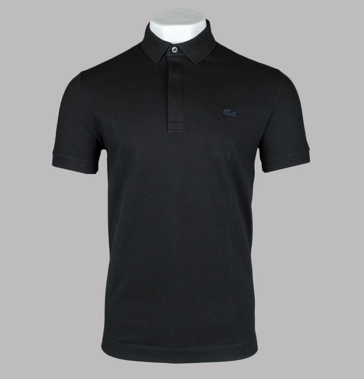 Lacoste Smart Paris Polo Shirt Black