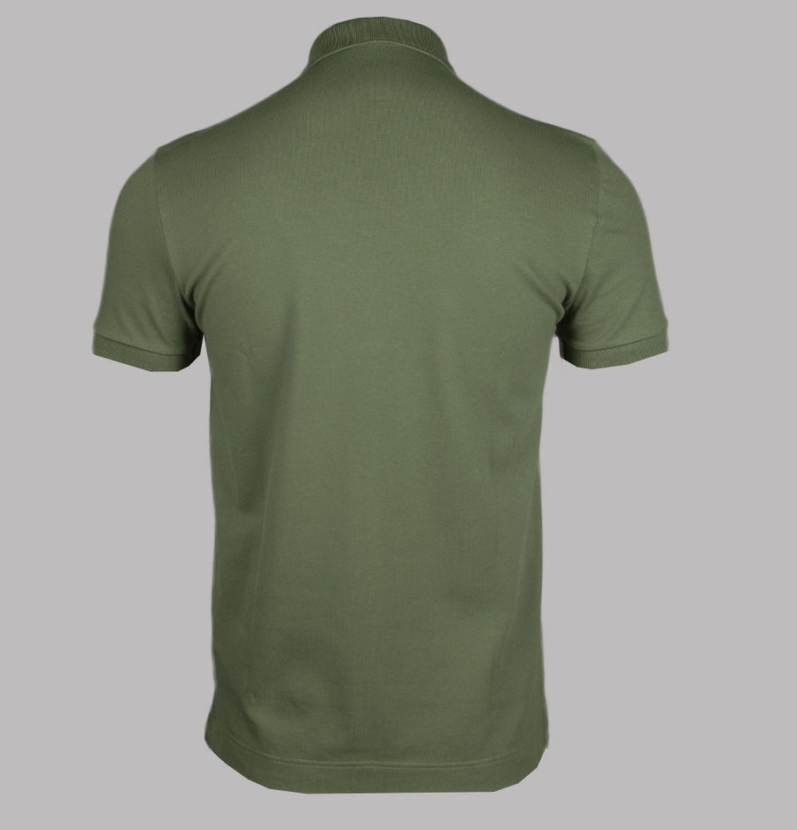 Lacoste Smart Paris Polo Shirt Khaki Green