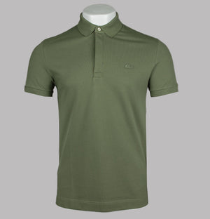 Lacoste Smart Paris Polo Shirt Khaki Green