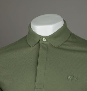 Lacoste Smart Paris Polo Shirt Khaki Green