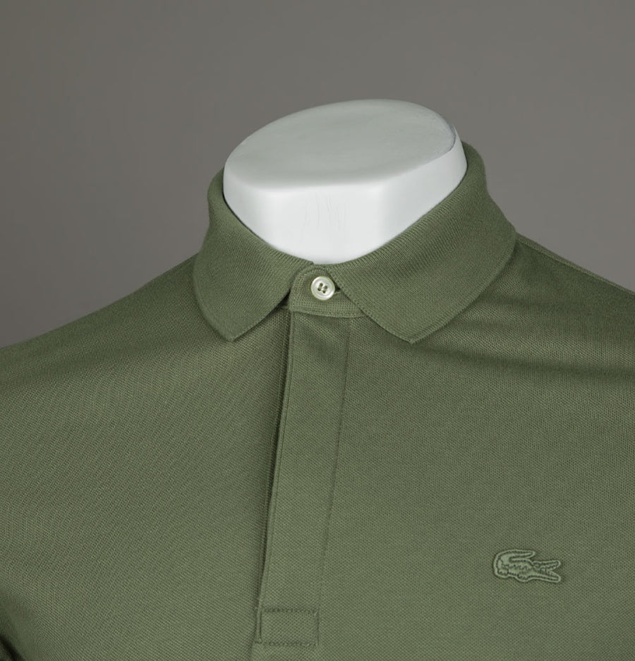Lacoste Smart Paris Polo Shirt Khaki Green