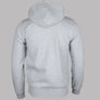 Lacoste Zip Up Fleece Hoodie Grey