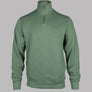 Lacoste Zip Up High Neck Interlock Sweatshirt Green