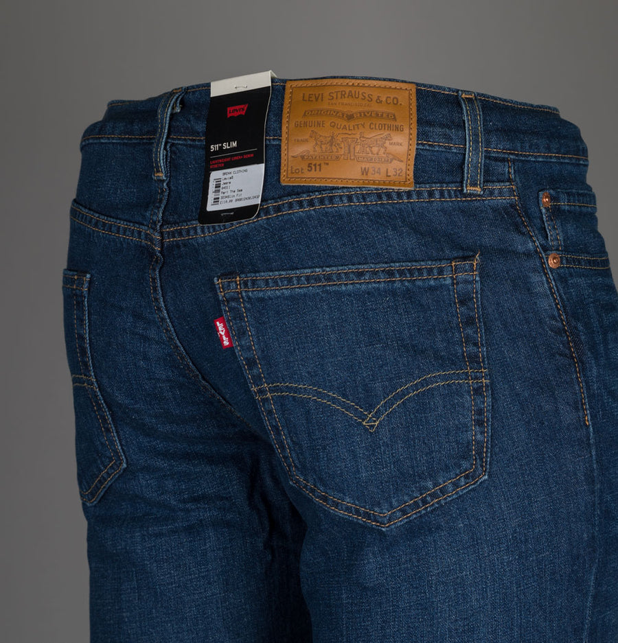 Levi's® 511™ Slim Fit Stretch Jeans Part The Sea