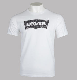 Levi's® Graphic Crew Neck T-Shirt Filled BW White