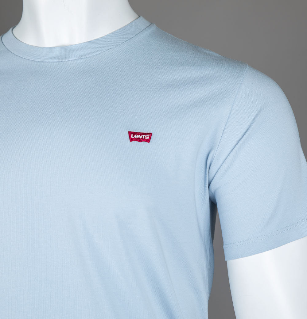 Michael Kors TERRY CREW - Maglia del pigiama - denim/blu screziato