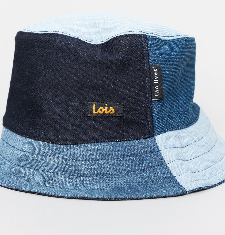 Lois Bucket Hat Indigo