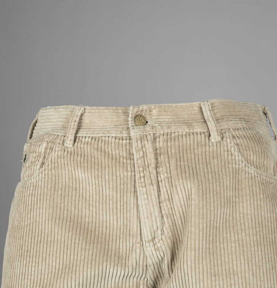 Lois Pepe Jumbo Cord Shorts Dark Sand