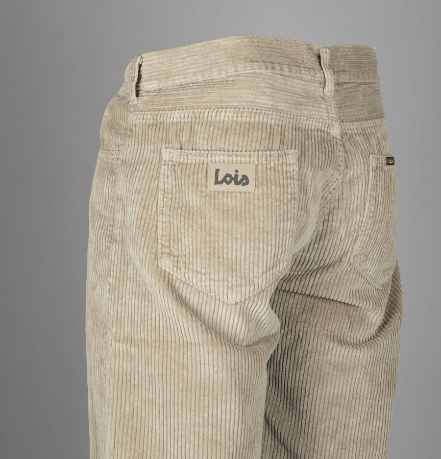 Lois Pepe Jumbo Cord Shorts Dark Sand