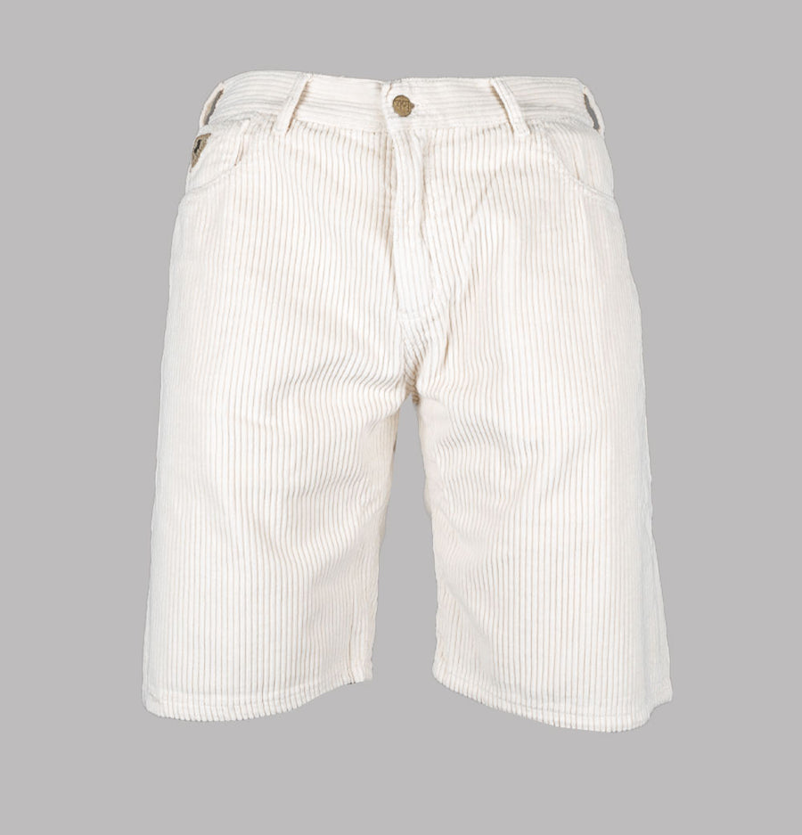 Lois Pepe Jumbo Cord Shorts Ecru