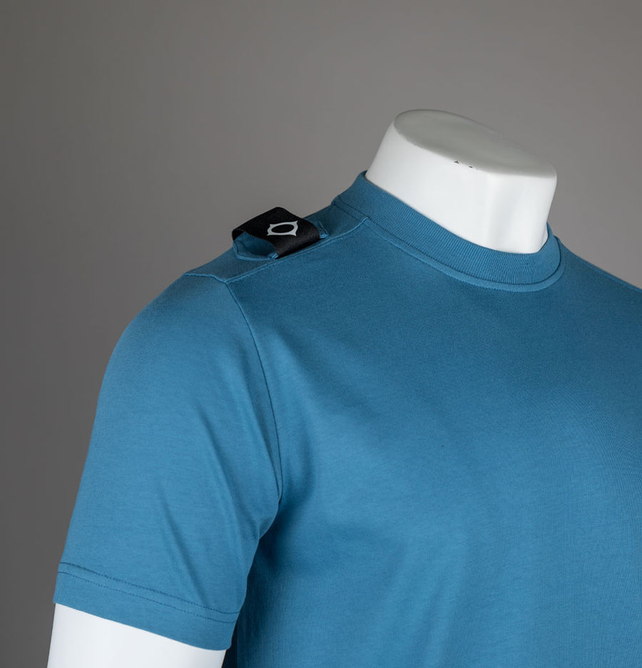 Ma.Strum Badge T-Shirt Midnight Blue