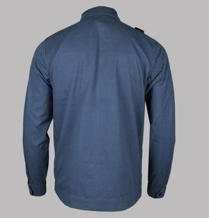 Ma.Strum Cadet Overshirt Ink Navy