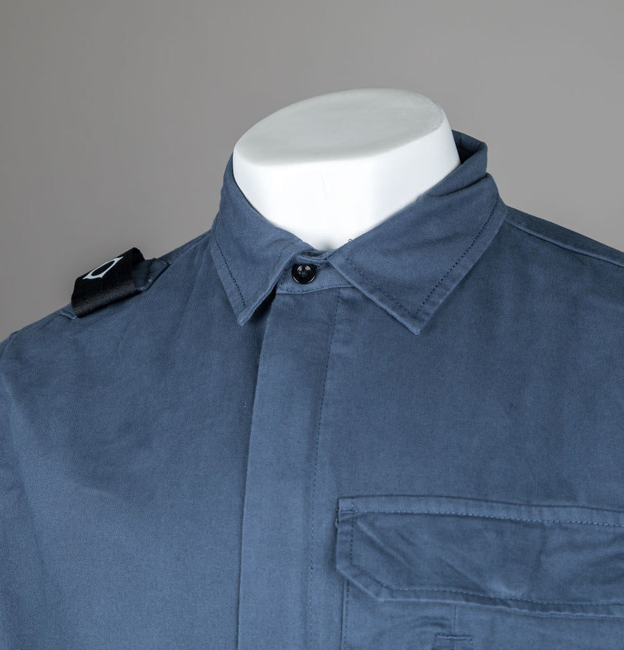 Ma.Strum Cadet Overshirt Ink Navy