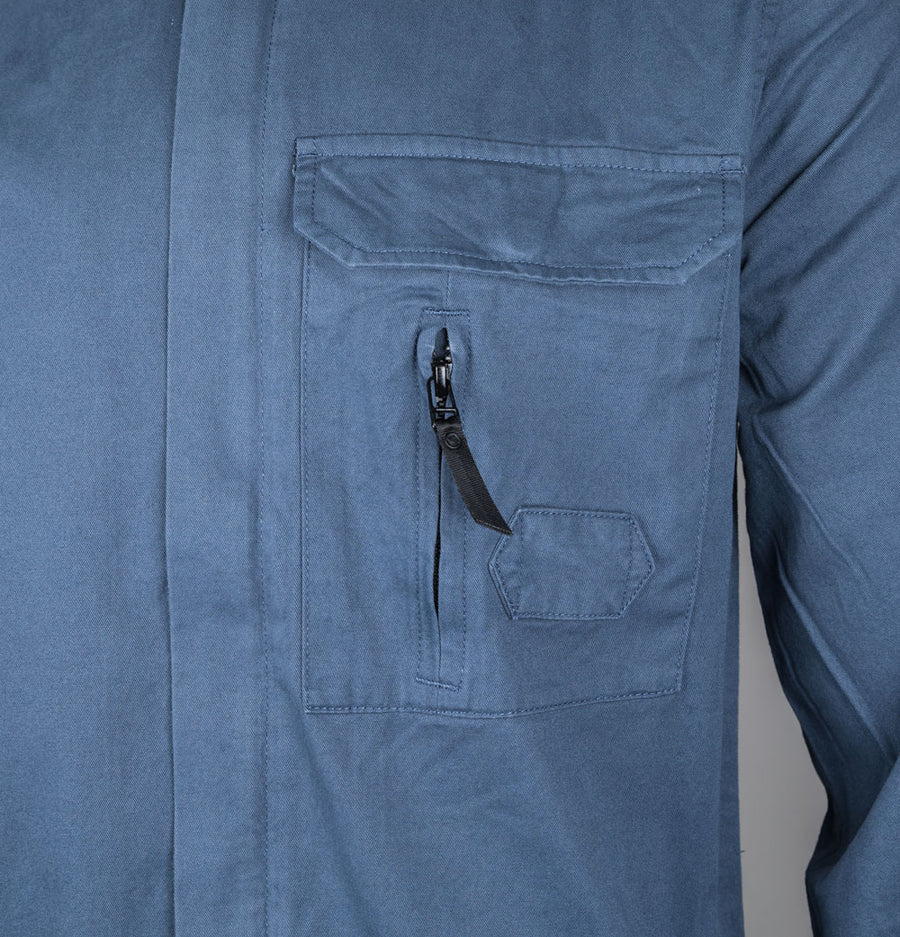 Ma.Strum Cadet Overshirt Ink Navy