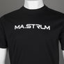 Ma.Strum Chest Print T-Shirt Jet Black