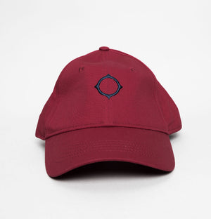 Ma.Strum Cotton Logo Cap Carmine Red