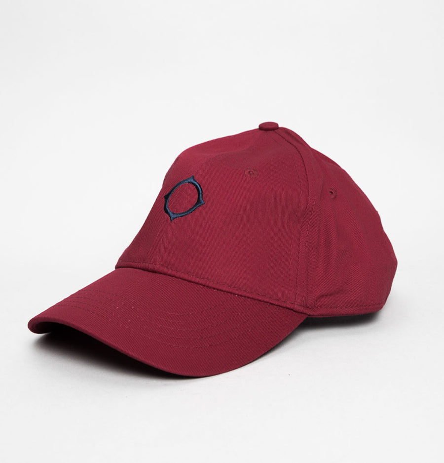 Ma.Strum Cotton Logo Cap Carmine Red