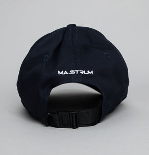 Ma.Strum Cotton Logo Cap Ink Navy
