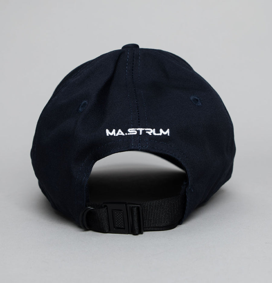 Ma.Strum Cotton Logo Cap Ink Navy