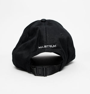 Ma.Strum Cotton Logo Cap Jet Black