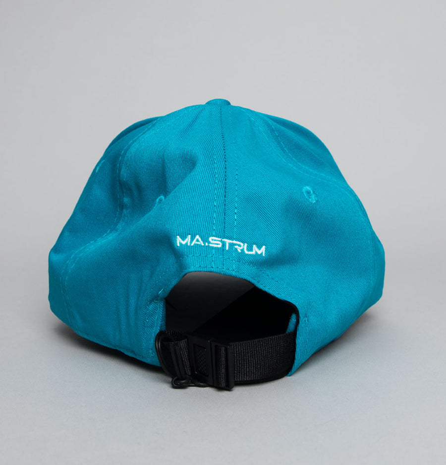 Ma.Strum Cotton Logo Cap Vallarta Blue