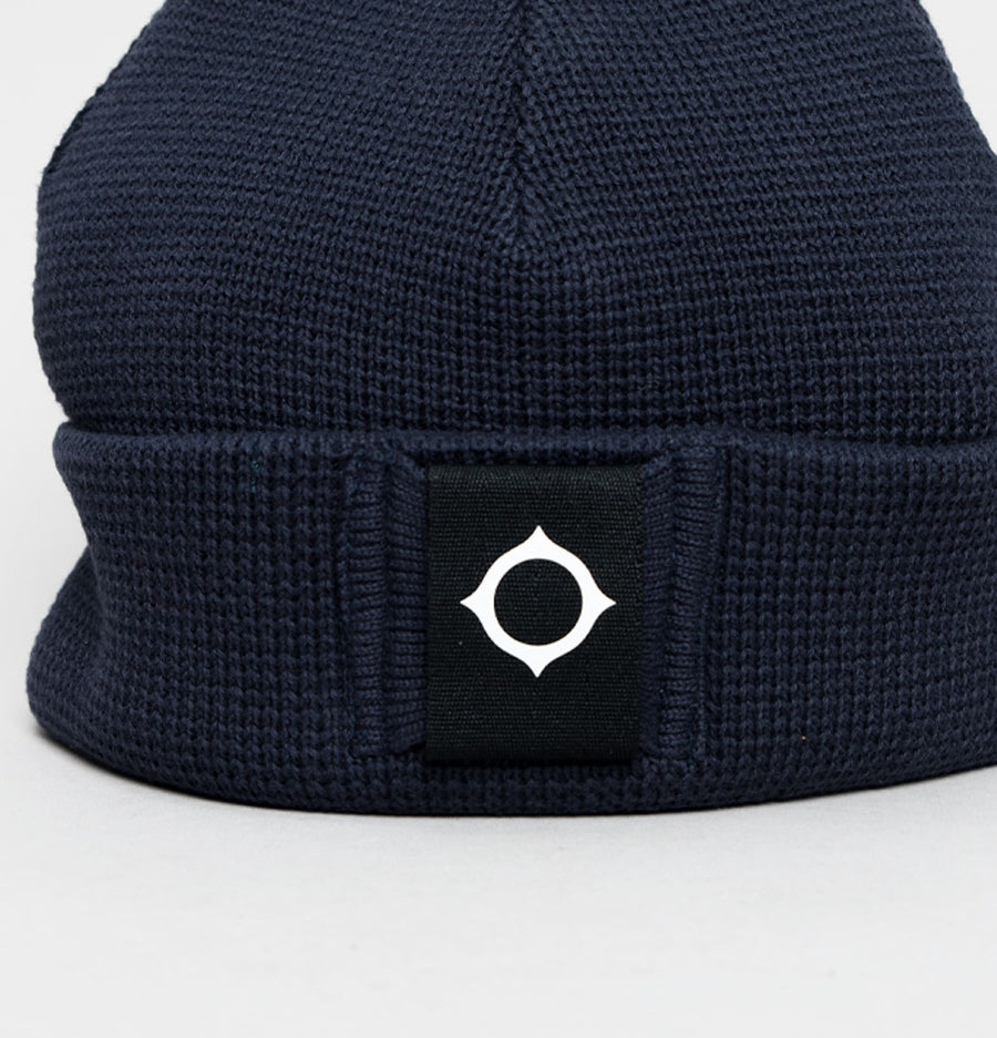 Ma.Strum Milano Knit Beanie Ink Navy