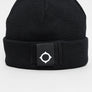 Ma.Strum Milano Knit Beanie Jet Black