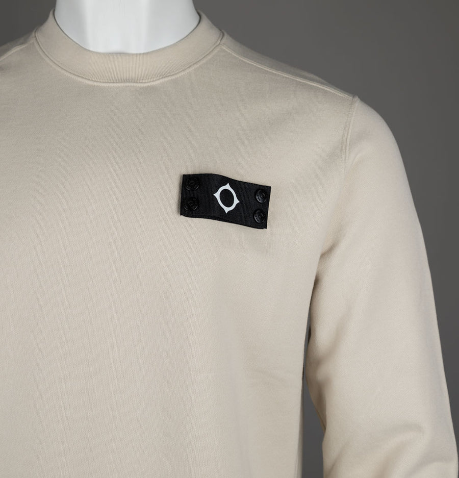 Ma.Strum Neo Crew Sweatshirt Burnt Cream