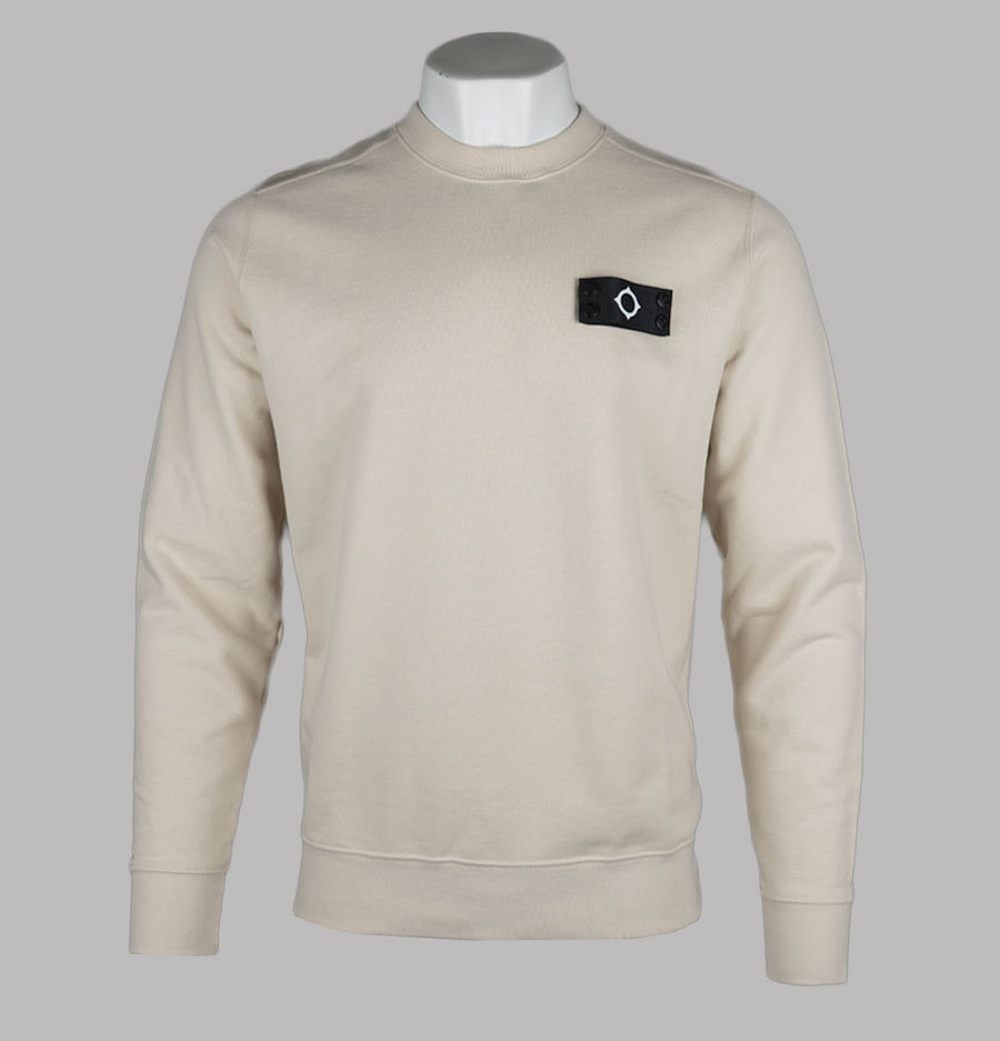 Ma.Strum Neo Crew Sweatshirt Burnt Cream