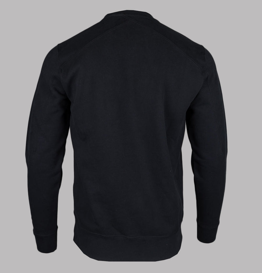 Ma.Strum Neo Crew Sweatshirt Jet Black