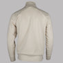 Ma.Strum Neo Quarter Zip Sweatshirt Burnt Cream