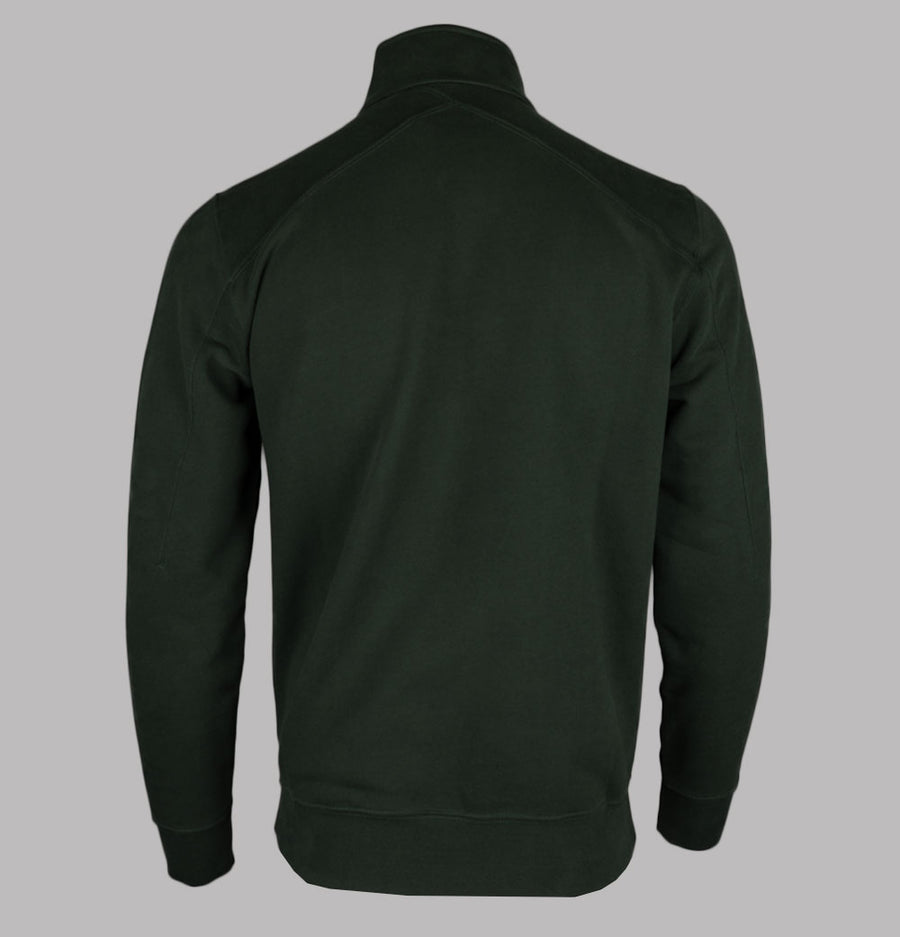 Ma.Strum Neo Quarter Zip Sweatshirt Oil Slick Green