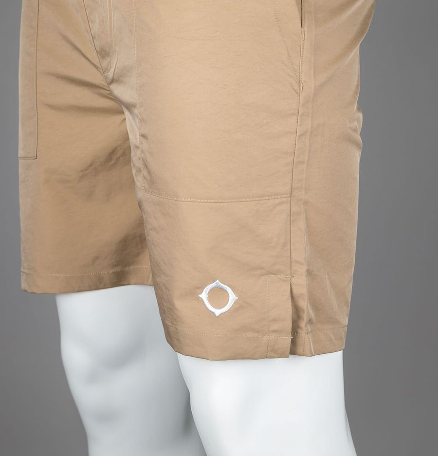 Ma.Strum Nylon Shorts Army Brown