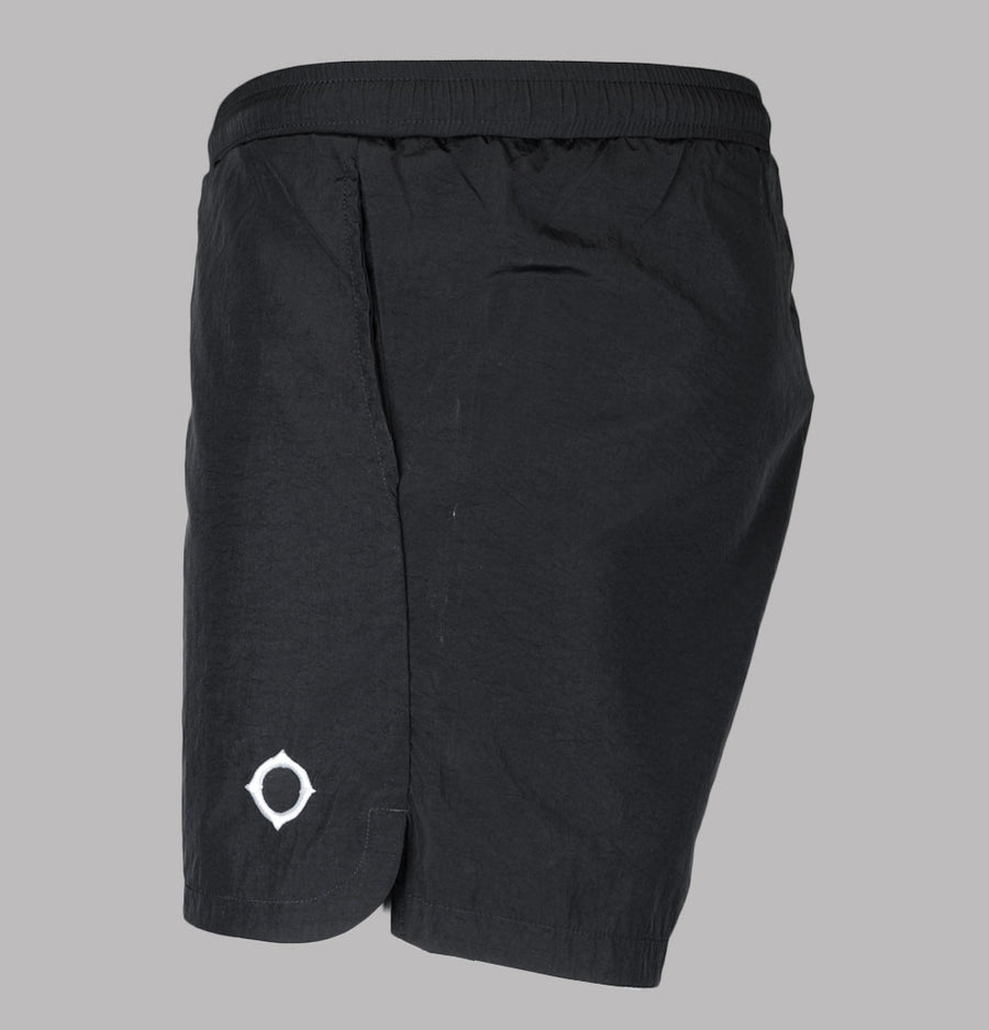 Ma.Strum Nylon Swim Shorts Jet Black