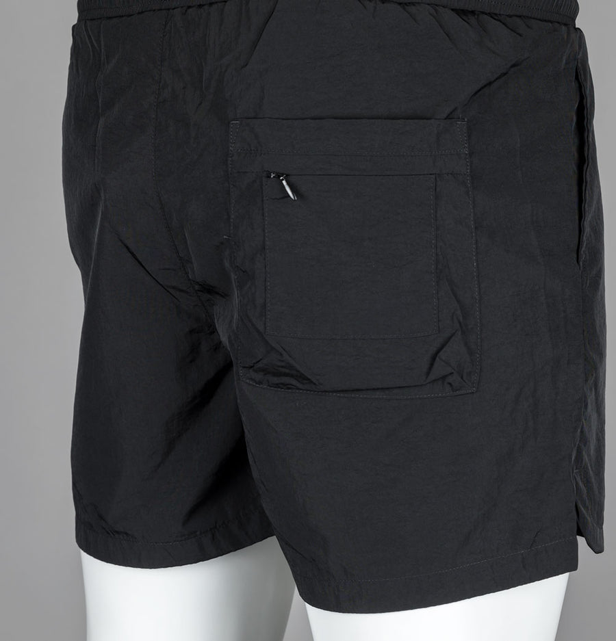 Ma.Strum Nylon Swim Shorts Jet Black