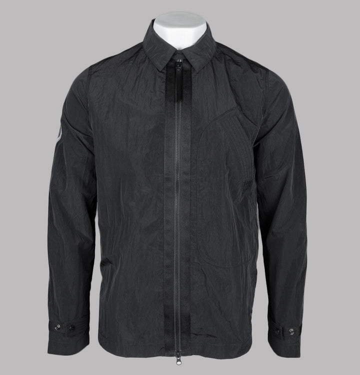 Ma.Strum Rivet Overshirt Jet Black