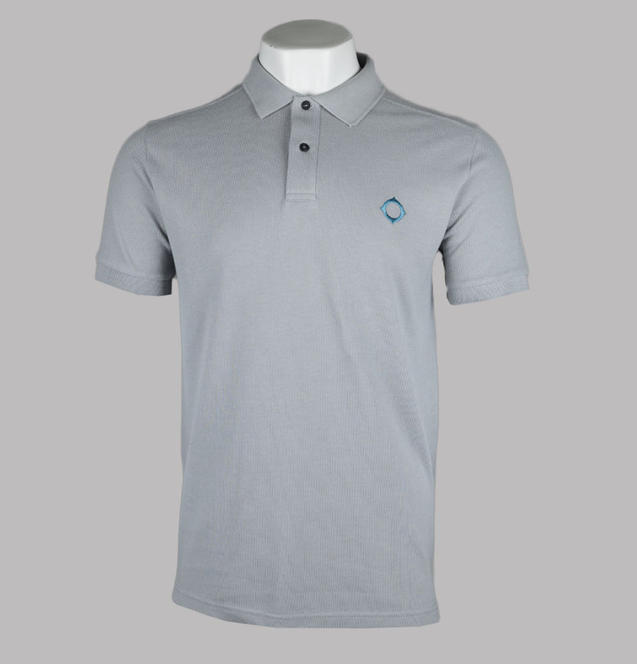 Ma.Strum SS Pique Polo Shirt Battleship Grey