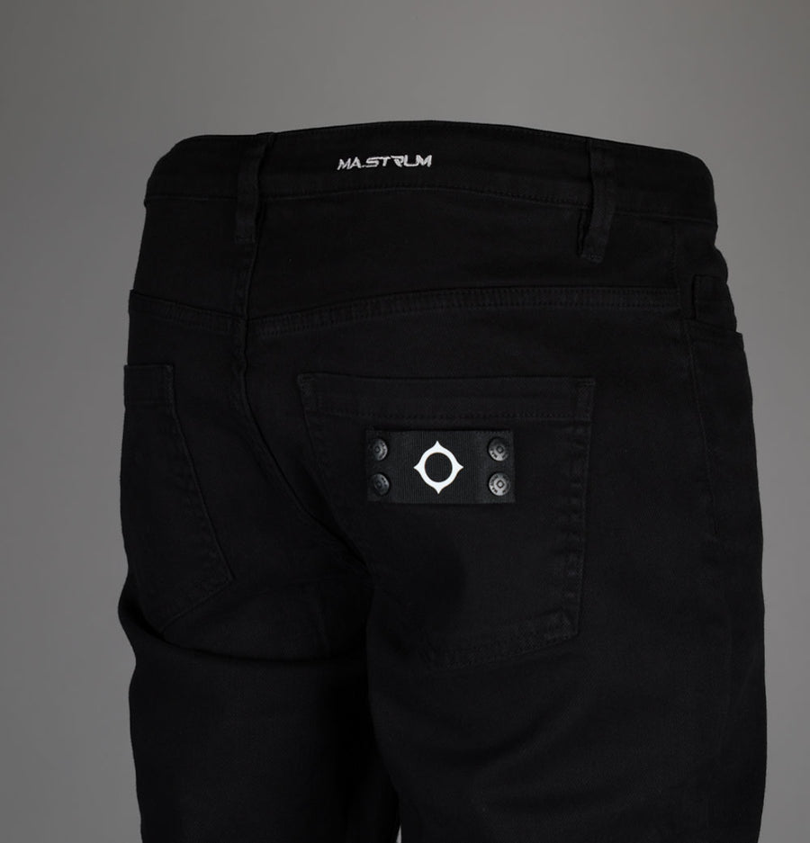 Ma.Strum Vanguard 5 Pocket Pant Jet Black