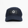 Ma.Strum Wool Badge Cap Ink Navy