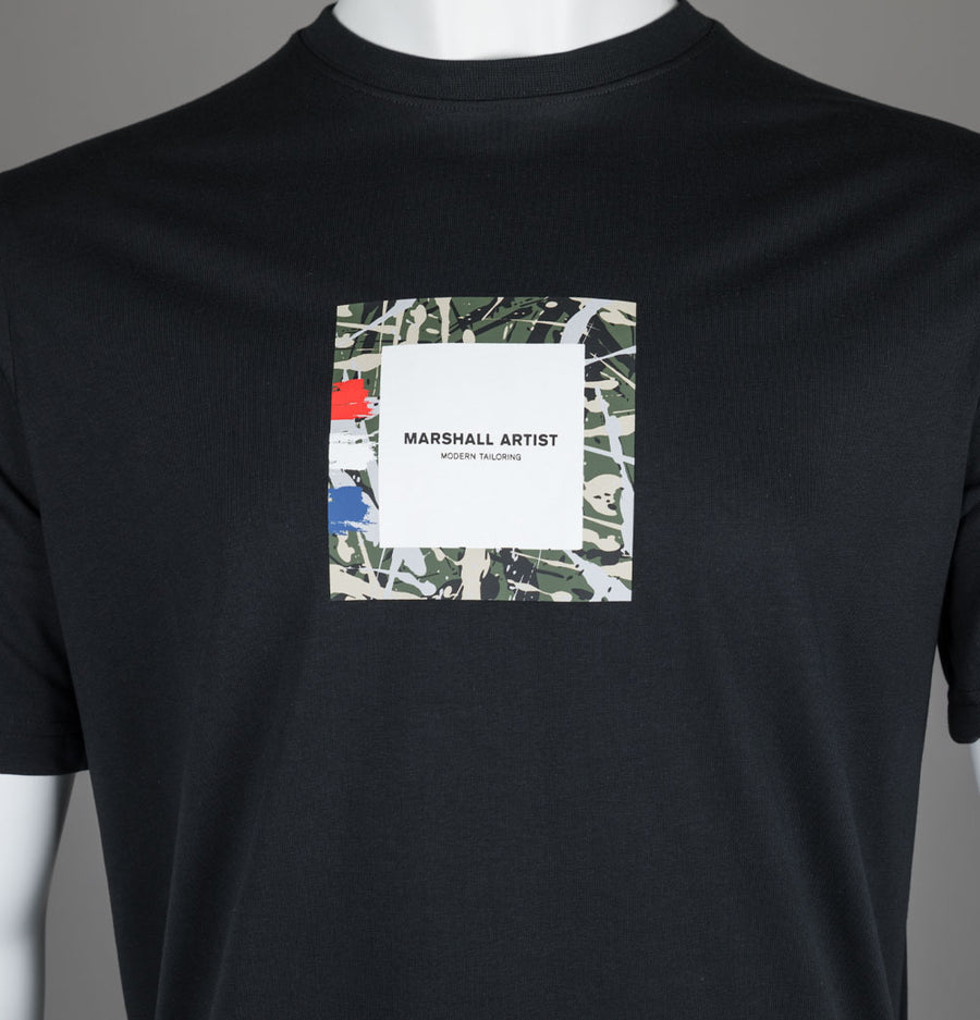 Marshall Artist Adored Box Logo T-Shirt Black