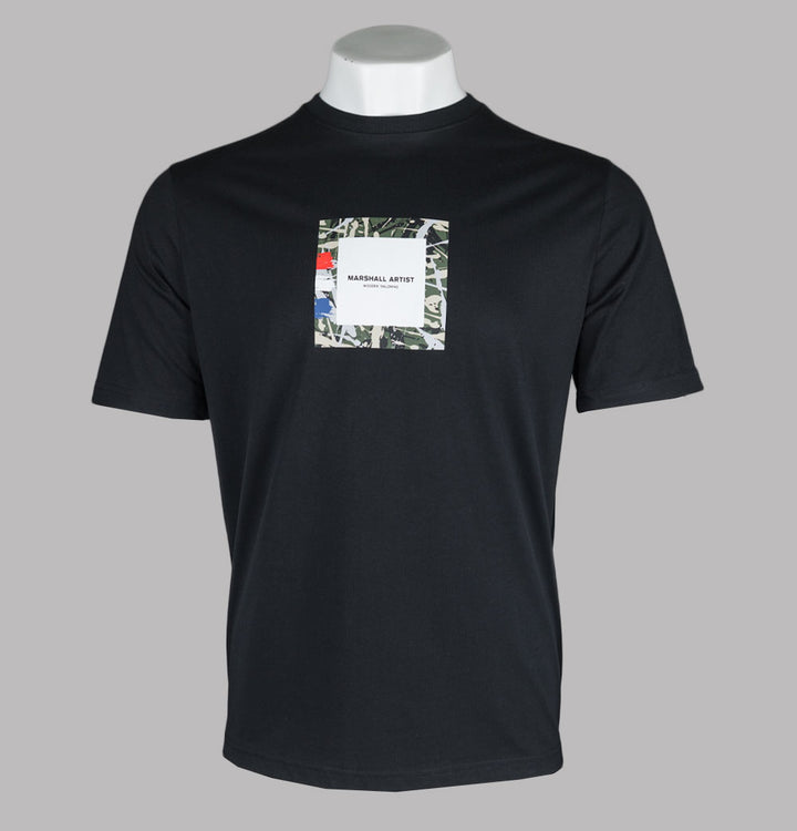 Marshall Artist Adored Box Logo T-Shirt Black