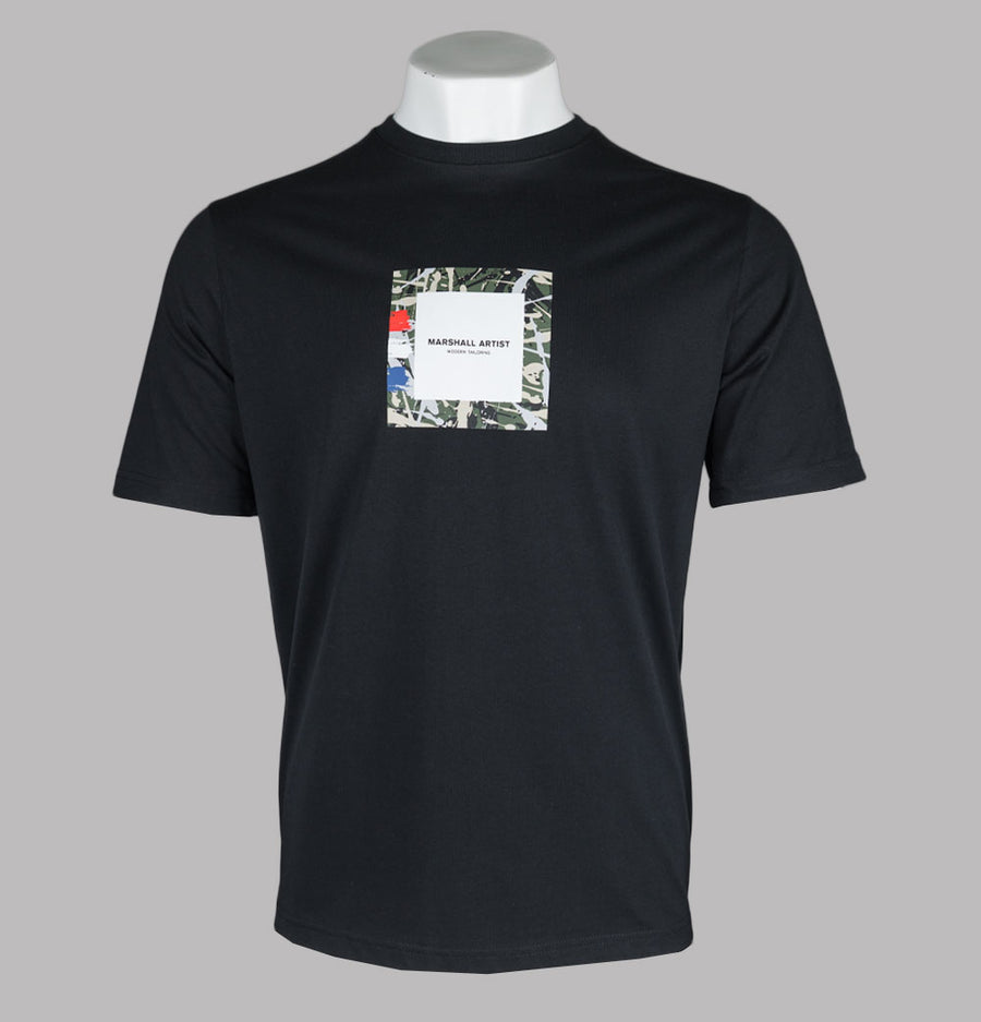 Marshall Artist Adored Box Logo T-Shirt Black